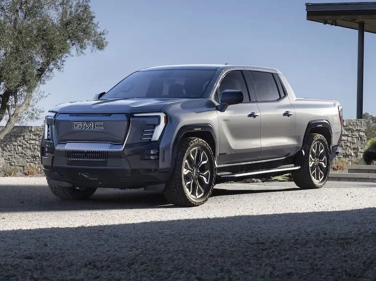 The GMC Sierra EV Denali Gets a Range Boost and Shows Off Its Cool Moves