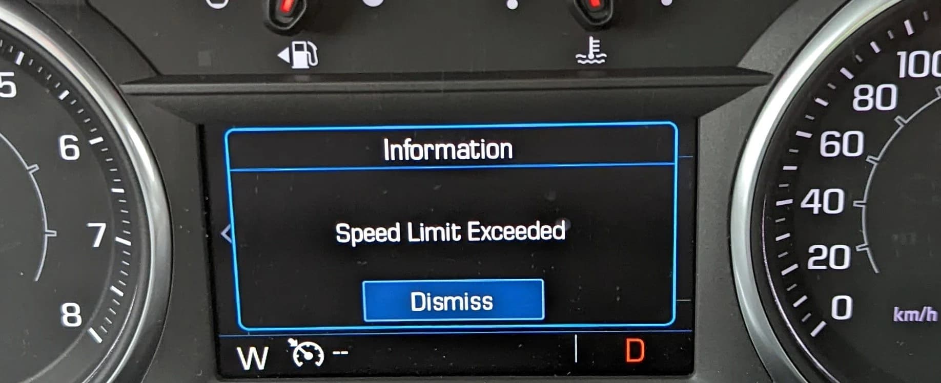 How to Turn Off That Annoying Speed Limit Exceeded Notification in Your GMC Acadia