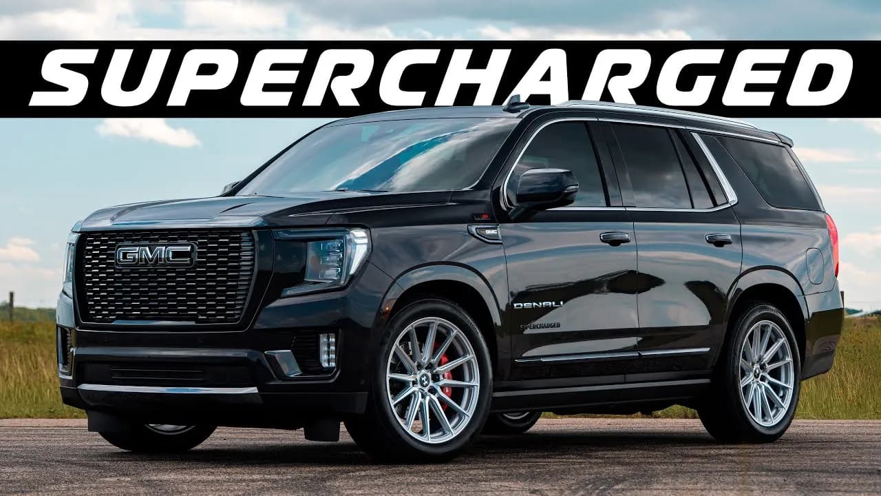 Unveiling the Supercharged GMC Yukon: A High-Performance SUV Marvel