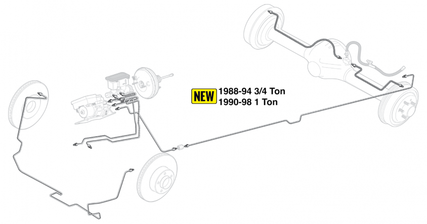 2003 GMC Yukon Brake Line Diagram