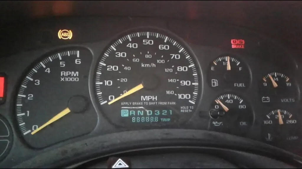 GMC ABS Brake Lights On GMC ABS Brake Lights On