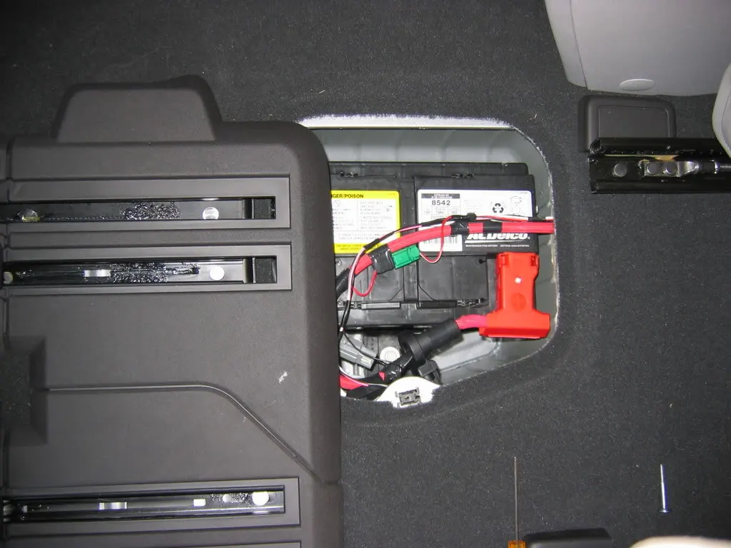 GMC Acadia Battery Location