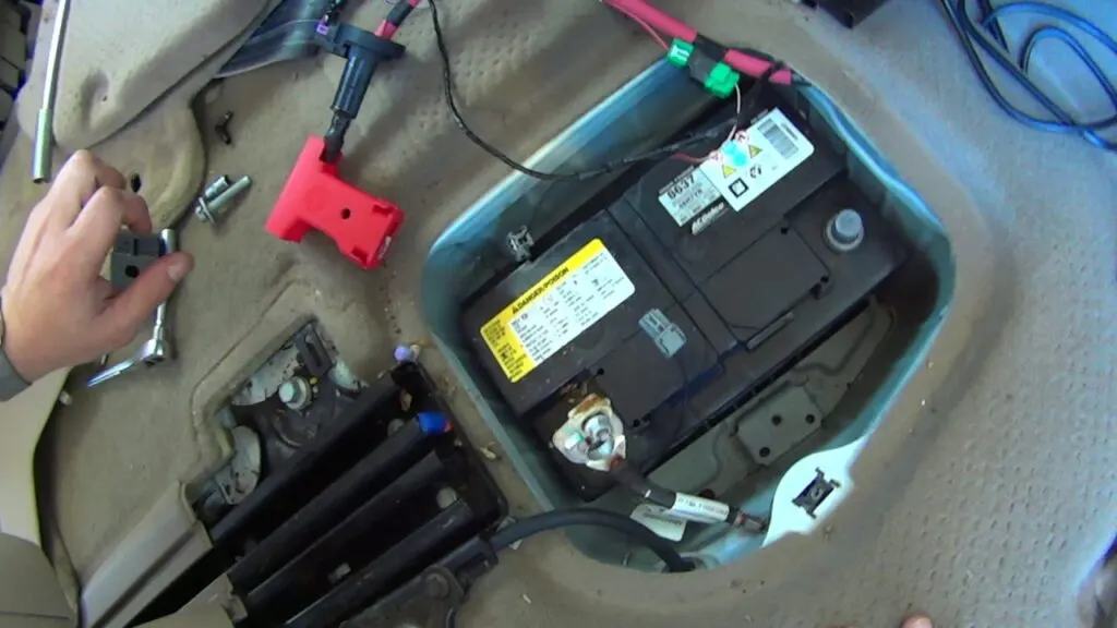 GMC Acadia Battery Location
