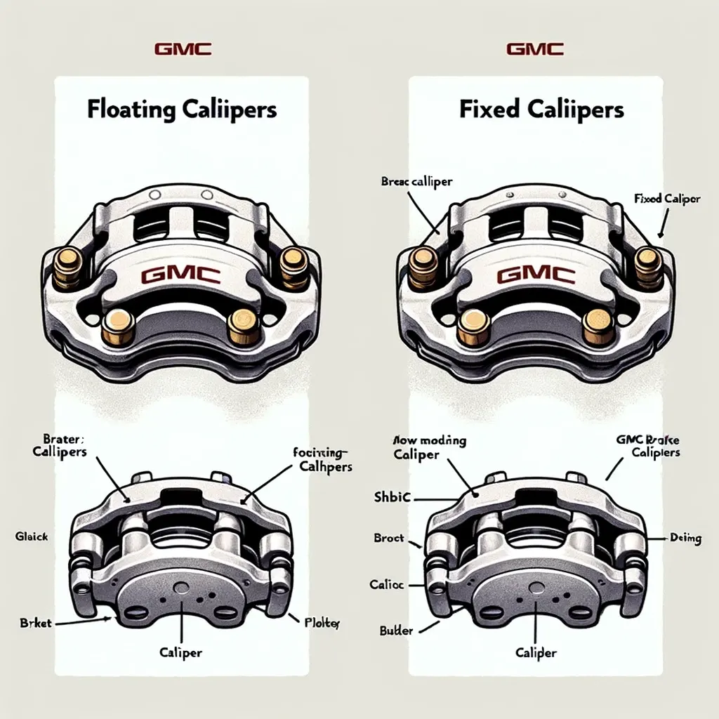 GMC brake calipers